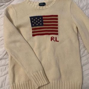Polo Ralph Lauren American Flag Sweater